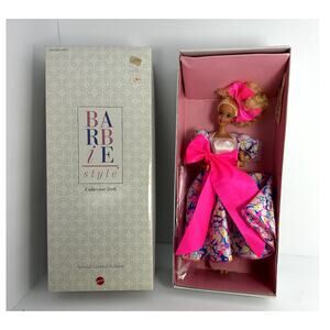 Vintage 1990 Barbie Style Collector Doll #5315 - Special Limited Edition NIB